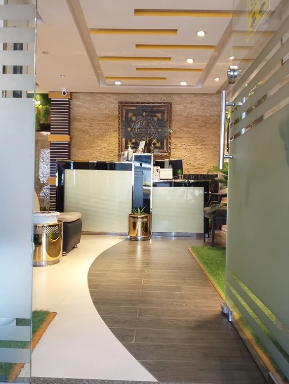 Golden Crown Dental Surgery clinic interior - modern dental restoration